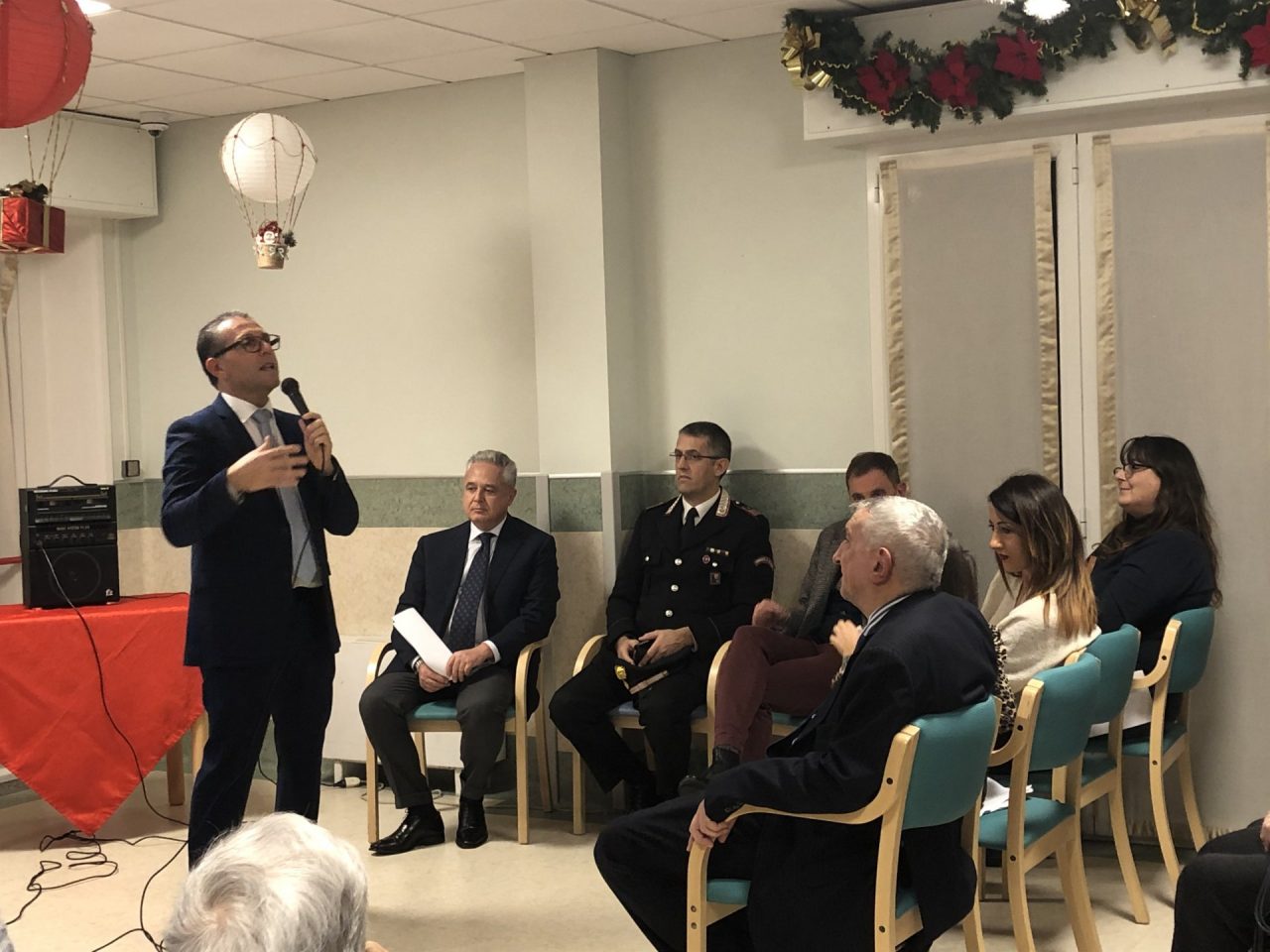 Festa di Natale alla residenza Franchiolo