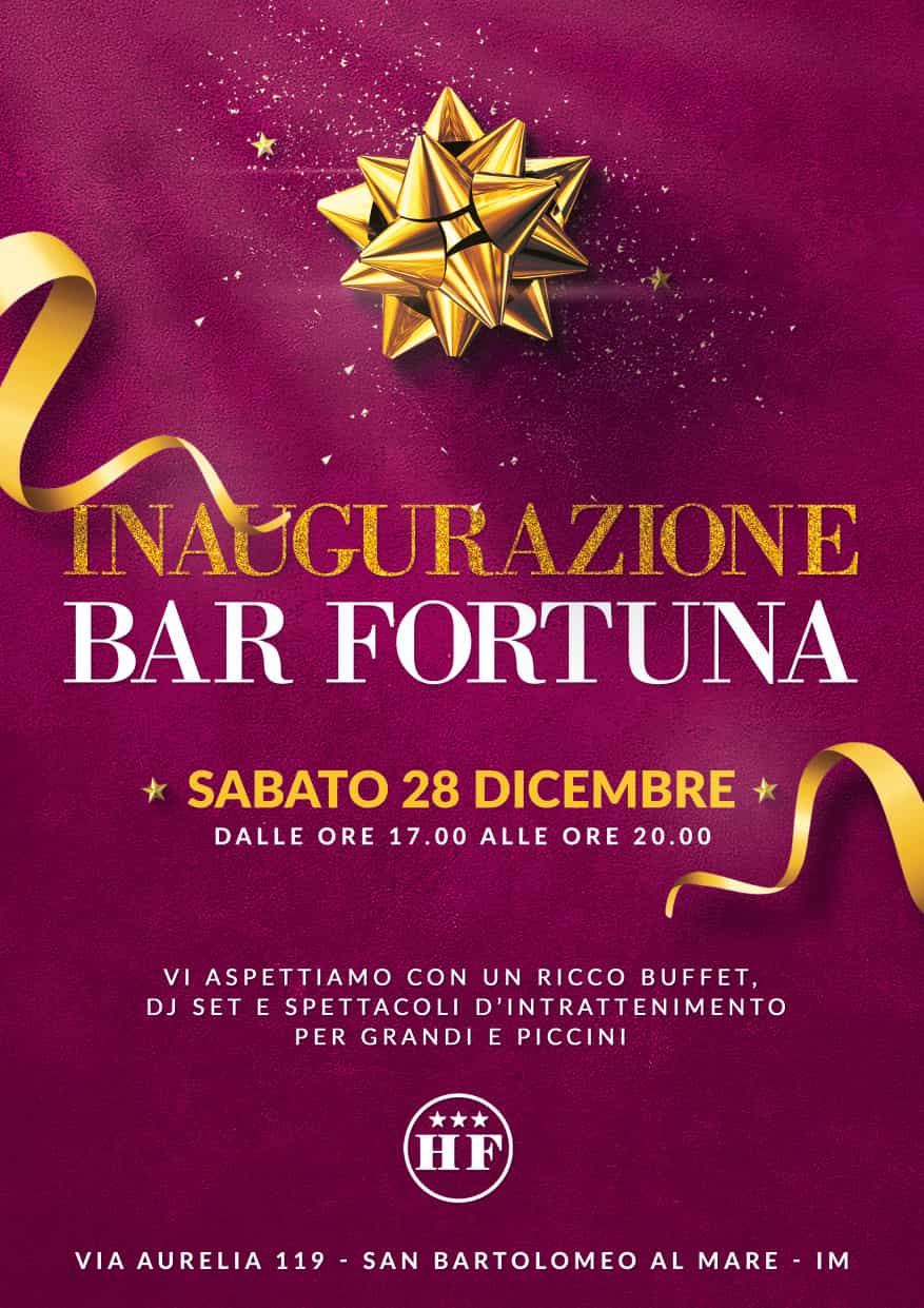 Riapre il bar Fortuna a San Bartolomeo, sabato l’inaugurazione