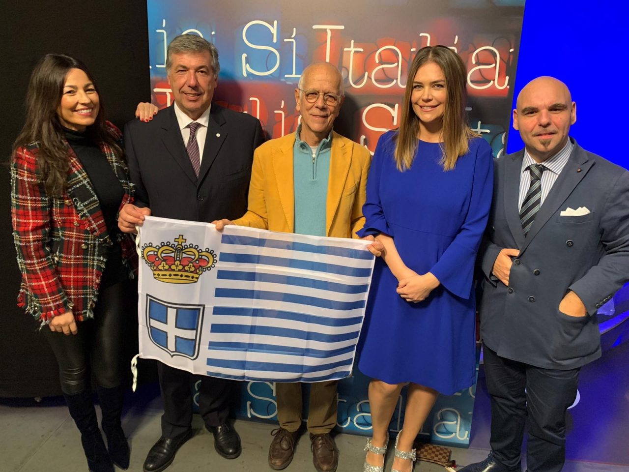 La Principessa Nina e Seborga in diretta sul format di Rai 1 “ItaliaSì”. Video e Foto