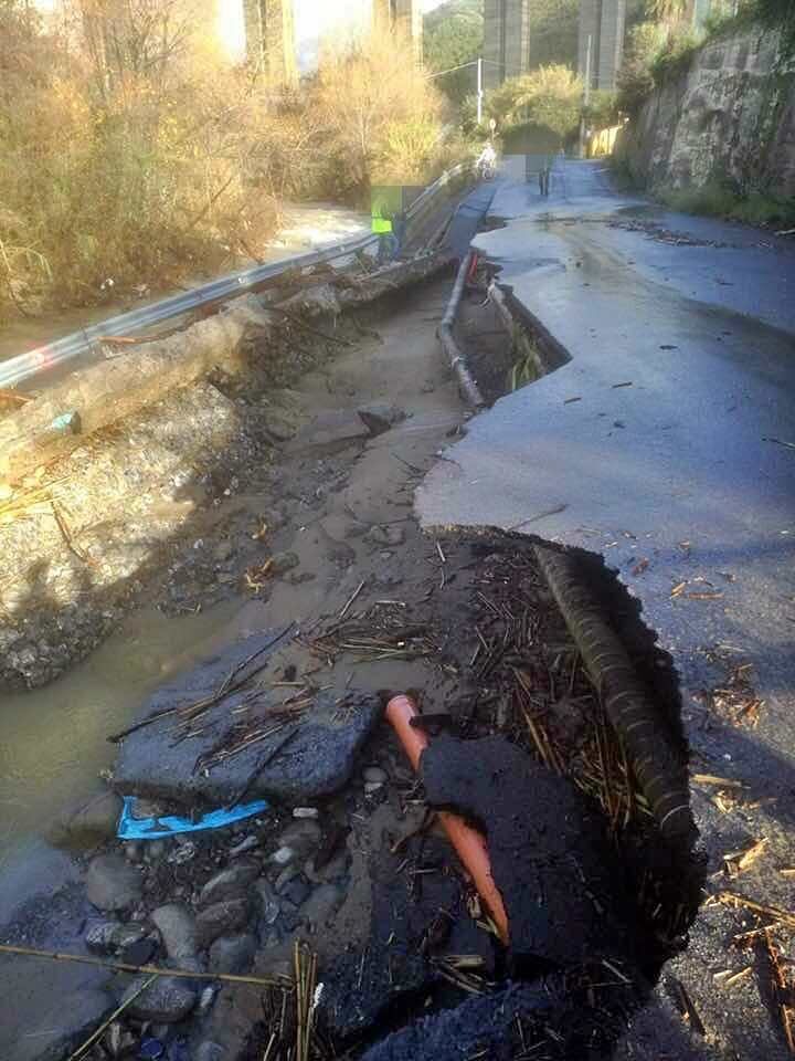 Lavori in somma urgenza per la strada di Valle Armea