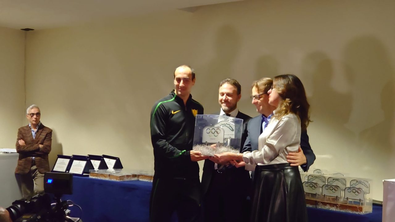 Premiato oggi a Genova l’imperiese Davide Re, “lo sportivo ligure dell’anno”