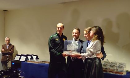 Premiato oggi a Genova l'imperiese Davide Re, "lo sportivo ligure dell'anno"