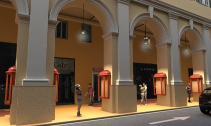Scajola svela il futuro look dei portici di via Bonfante a Imperia