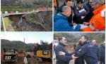 Una gru da 100 tonnellate per sistemare il ponte di Rocchetta. Video e foto