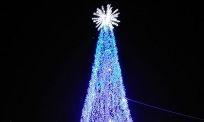 Si accende l’albero di Natale di Sanremo VIDEO