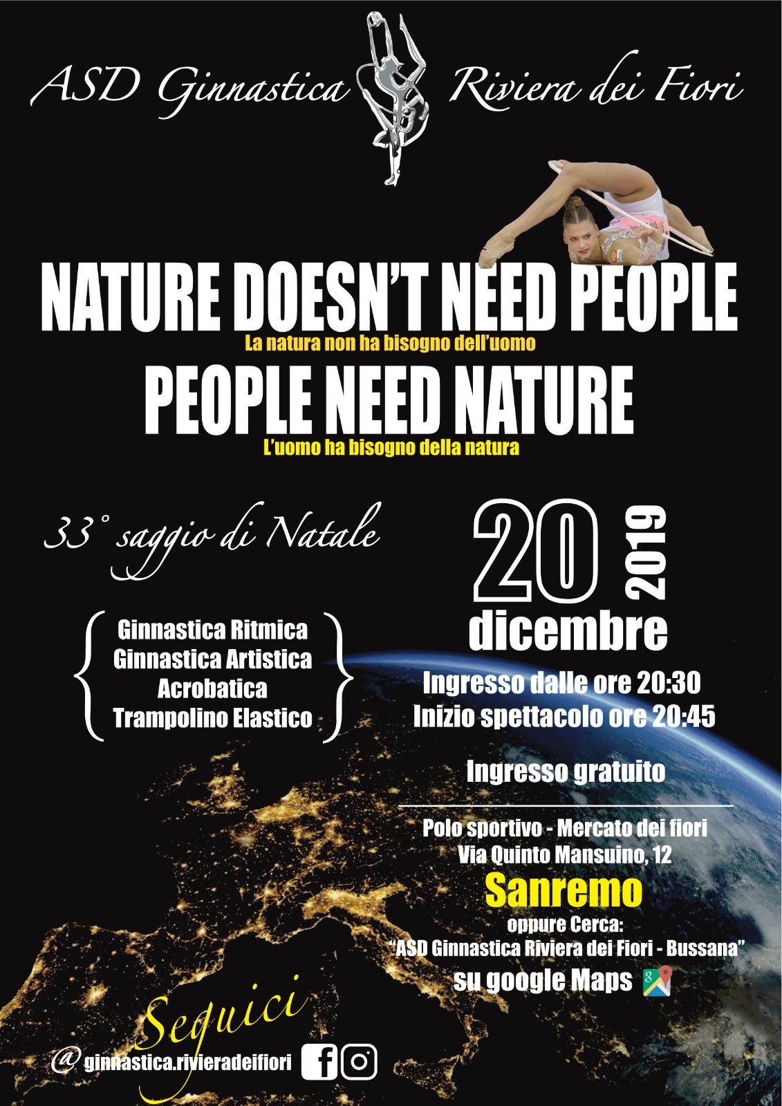 locandina saggio natale 2019 xx