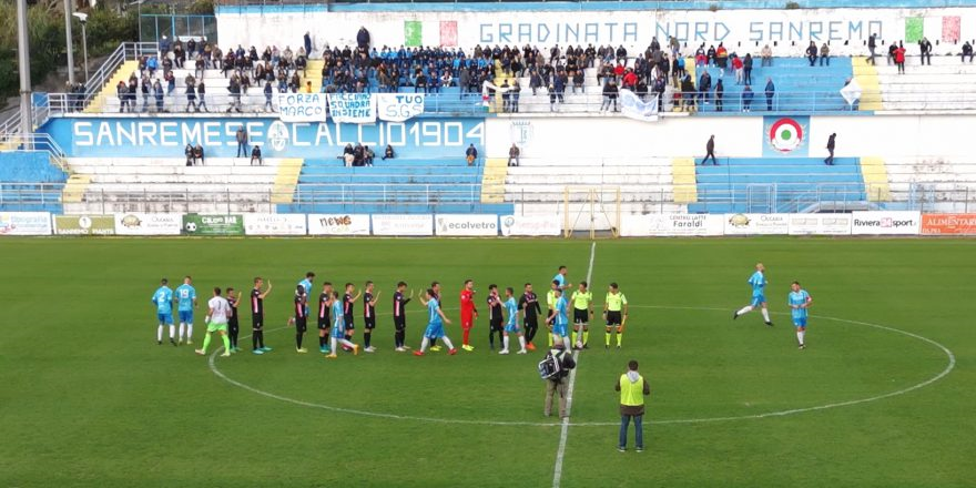 La Sanremese difende la vetta della classifica pareggiando con il Fossano