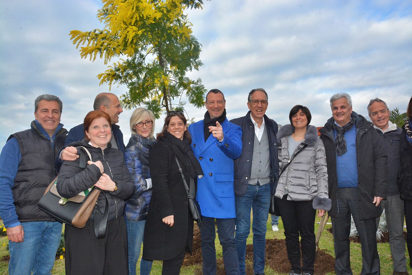 Amadeus Biancheri Festival Sanremo gennaio 2020 La Vesca alberi4