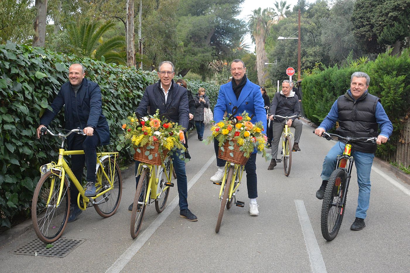 Amadeus Biancheri Festival Sanremo gennaio 2020 La Vesca alberi_10