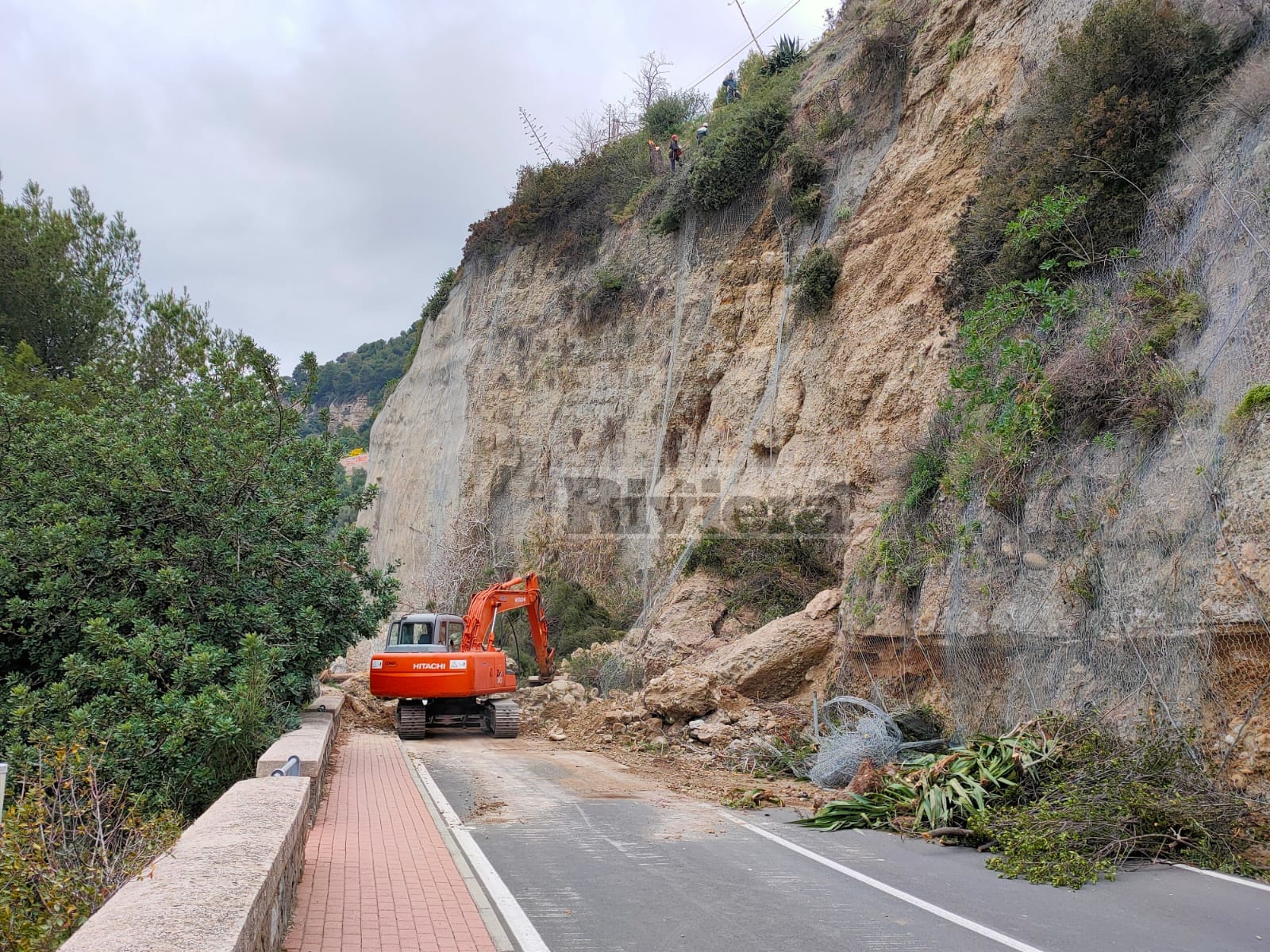 Frana via Toscanini a Ventimiglia gennaio 2020 1_02