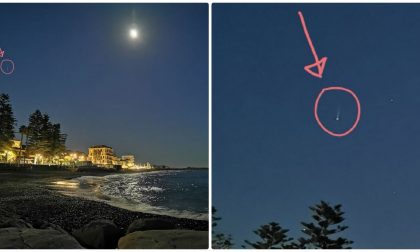 Fotografato oggetto misterioso nel cielo di Bordighera: ecco di cosa si tratta