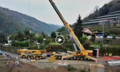 Ponte di Rocchetta: il video col drone e l'intervento di Toti, domani l'inaugurazione