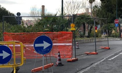 Imperia: strada asfaltata cede per ben due volte