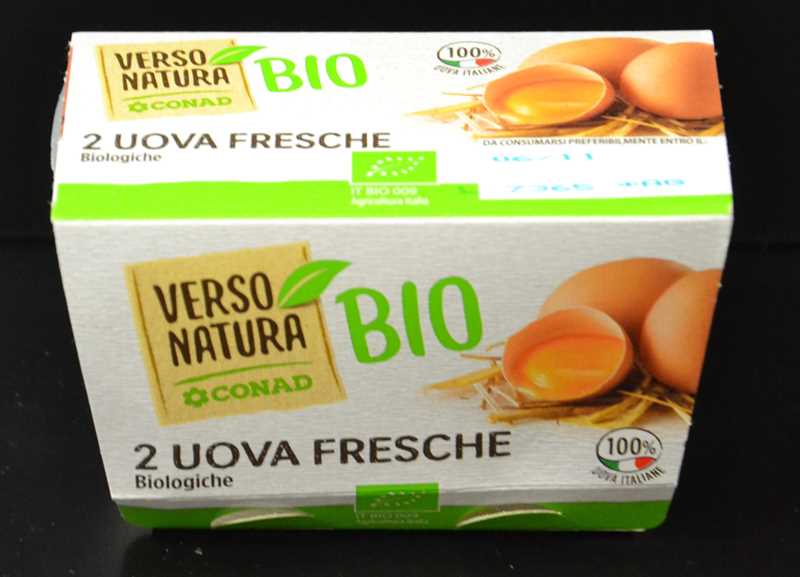 Sospetta contaminazione Conad richiama le uova Bio