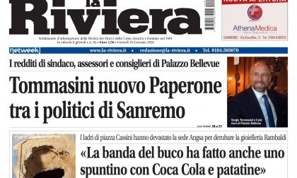 I redditi dei politici di Sanremo e l'inchiesta sui donatori di organi su La Riviera di oggi