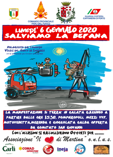 Lunedì a Imperia “Salviamo la Befana”