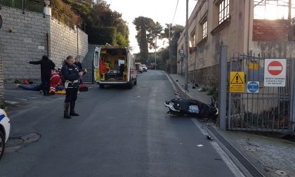 Schianto in moto questa mattina. Ventenne all'ospedale