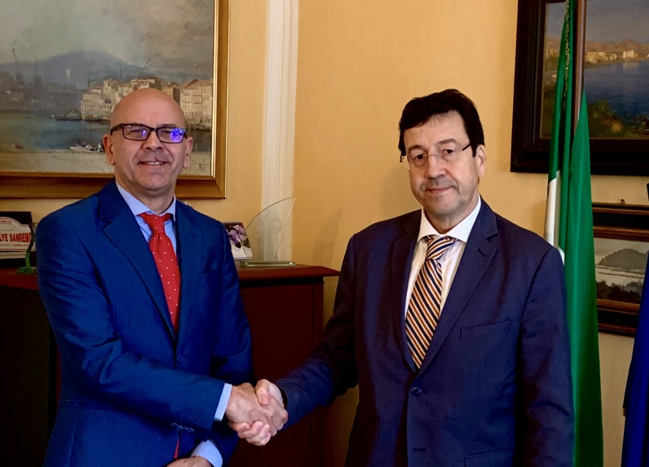 Nuovo Questore, l’incontro con il Presidente della Provincia Domenico Abbo