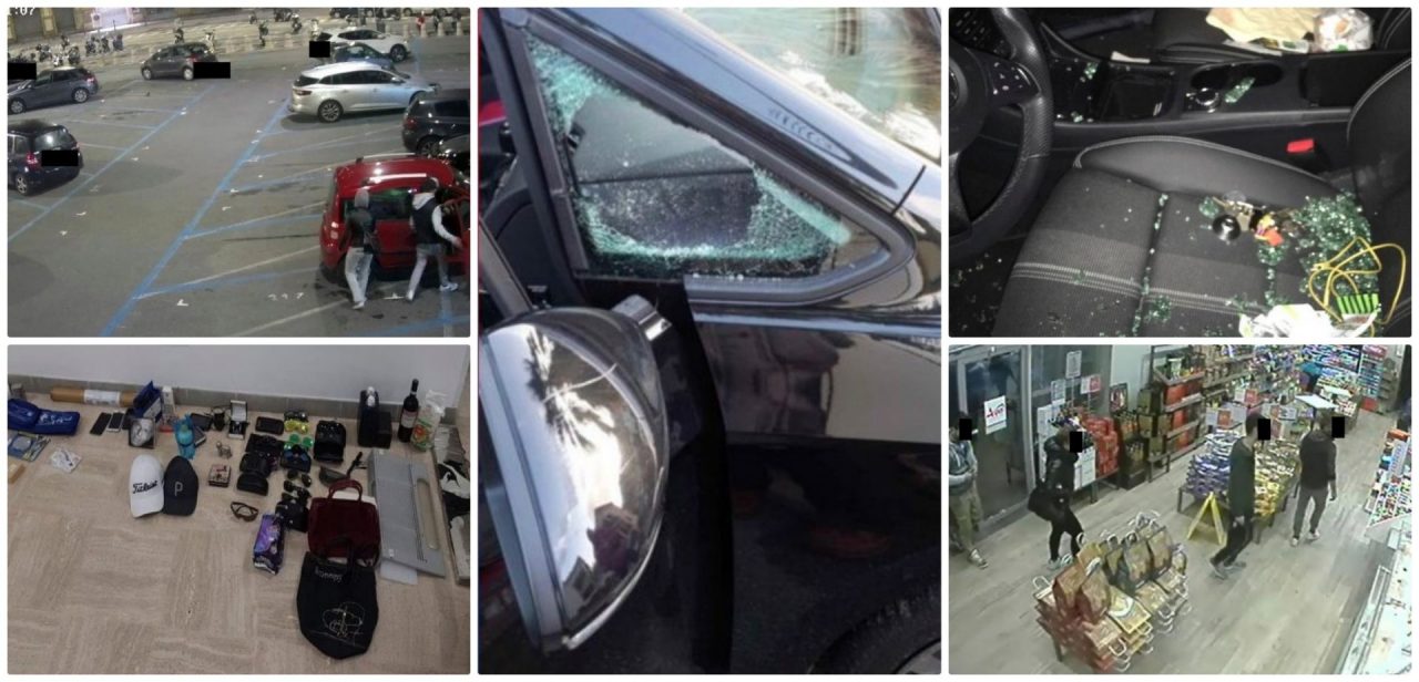 Arrestata la banda dei colpi sulle auto in sosta in Riviera