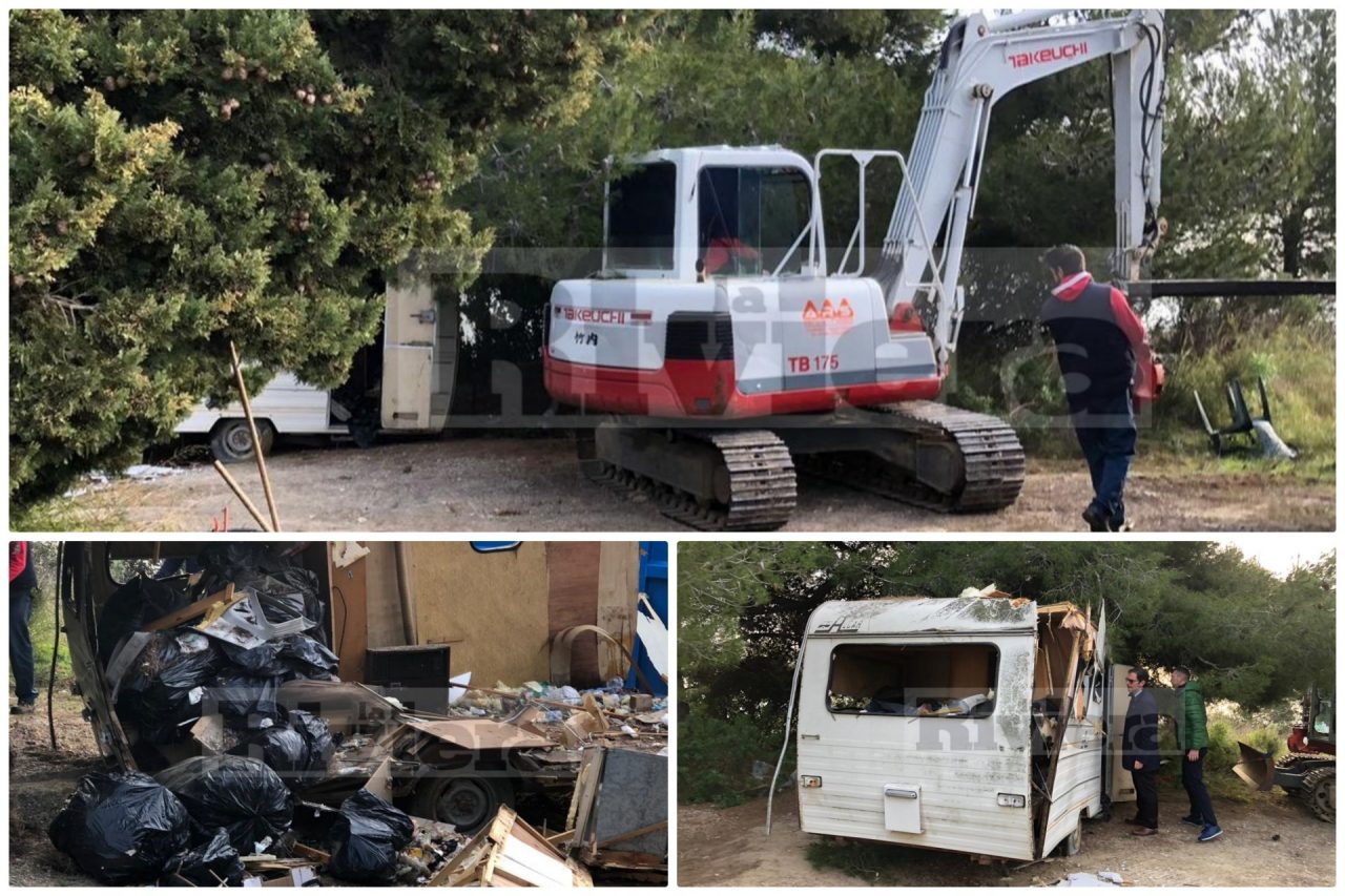 Discarica abusiva sul Montenero il Comune la rimuove