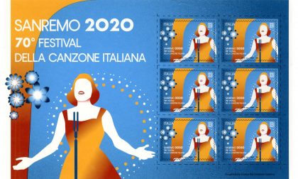 Un francobollo per il 70° Festival di Sanremo è disponibile da oggi