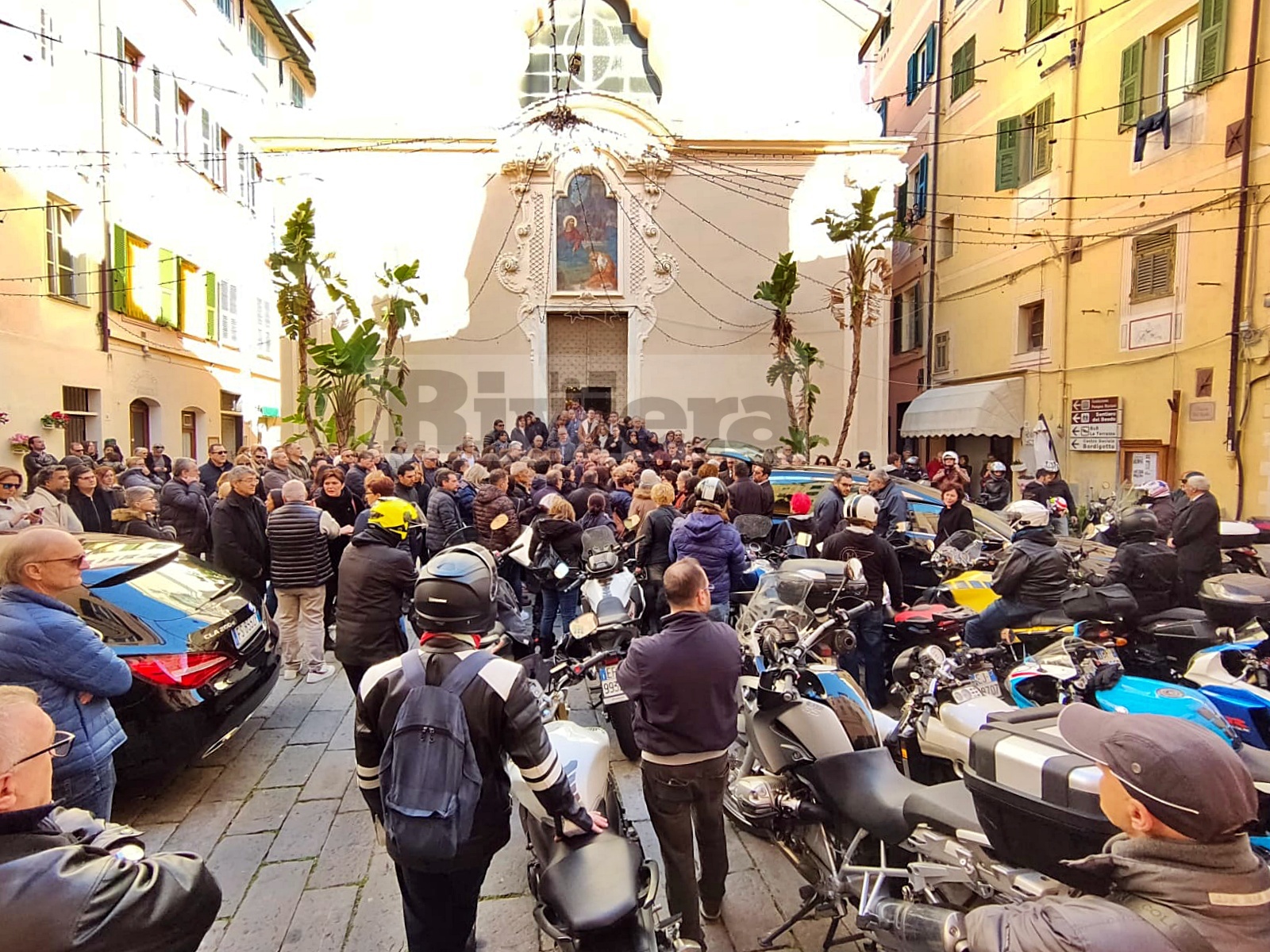 Funerali Andrea Adotti Bordighera incidente mortale Sidecar Caffè_04
