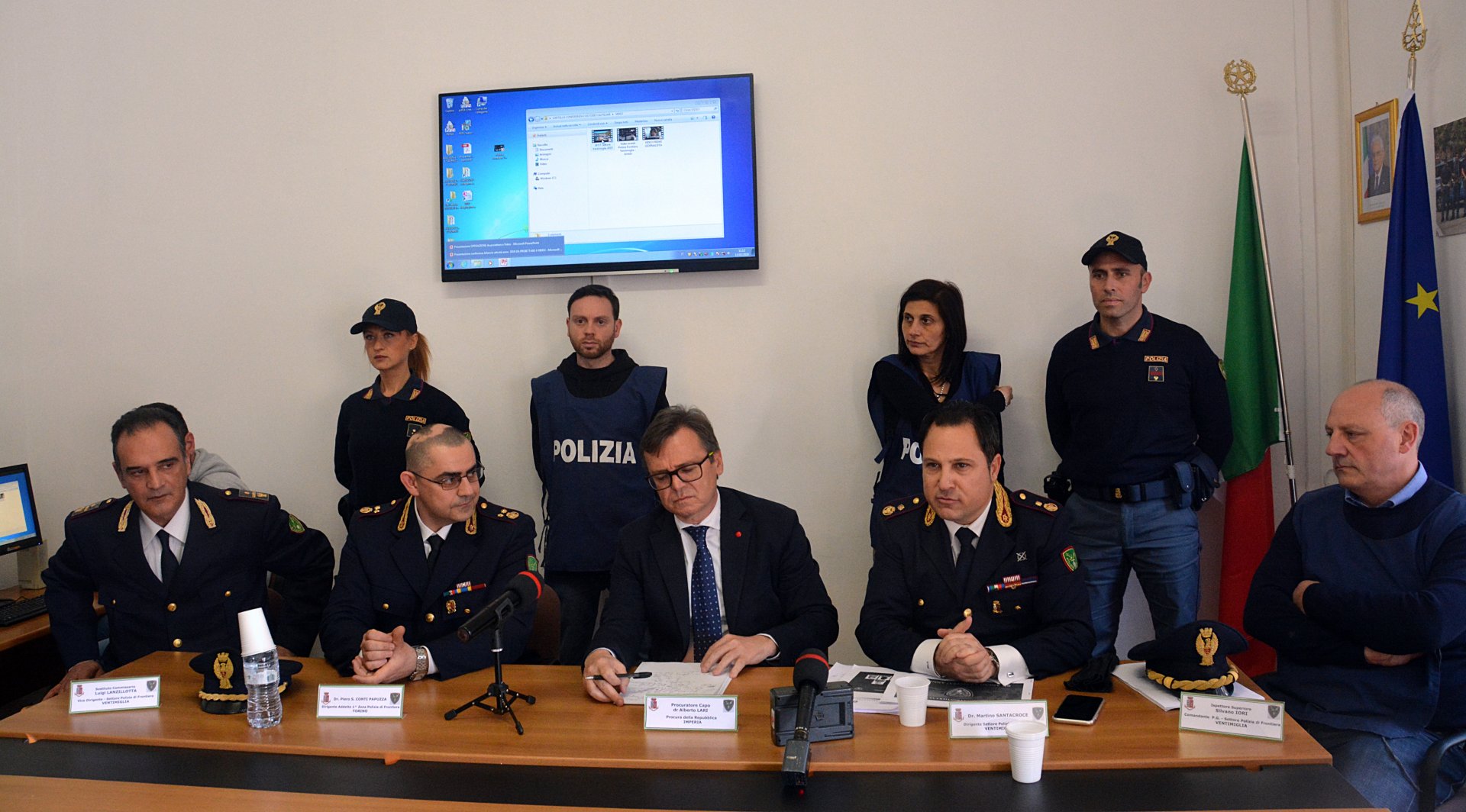 Operazione Sciarun polizia di frontiera migranti Ventimiglia passeur_1022