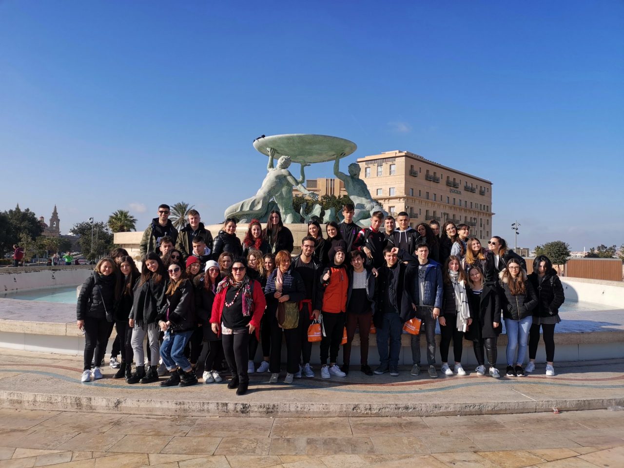 Settanta studenti del Montale a Malta per un soggiorno linguistico. Foto