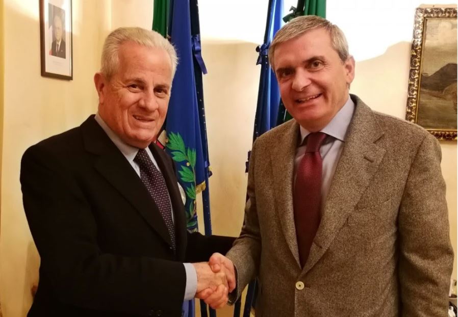 Trasferimento Questore Capocasa: i saluti del sindaco Scajola
