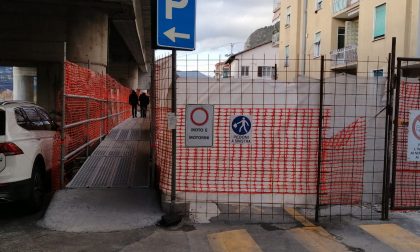 Ventimiglia: 2 passerelle in via Tenda per bypassare il cantiere