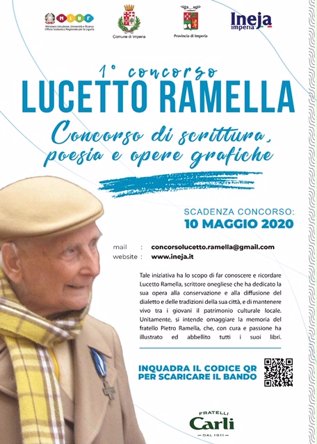 Concorso di scrittura, poesia e opere grafiche “Lucetto Ramella”