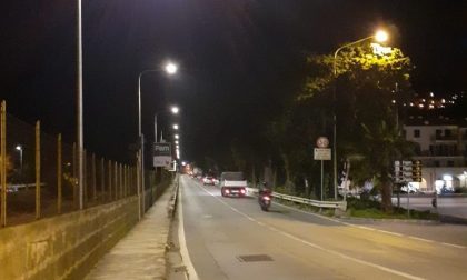 Arriva l'illuminazione a led a Borgo Prino, ecco come sono le nuove luci