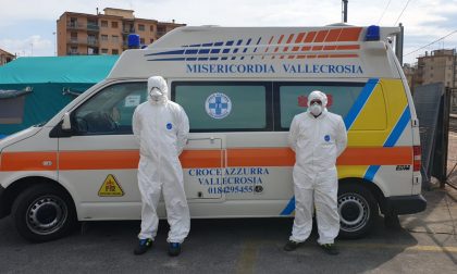 La Stazione Carabinieri di Vallecrosia sostiene la Croce Azzurra per la lotta al Covid-19