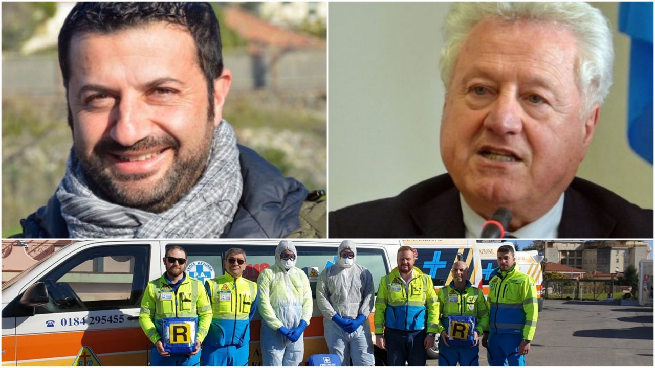 Catena di solidarietà dei sindaci per sostenere la Croce Azzurra