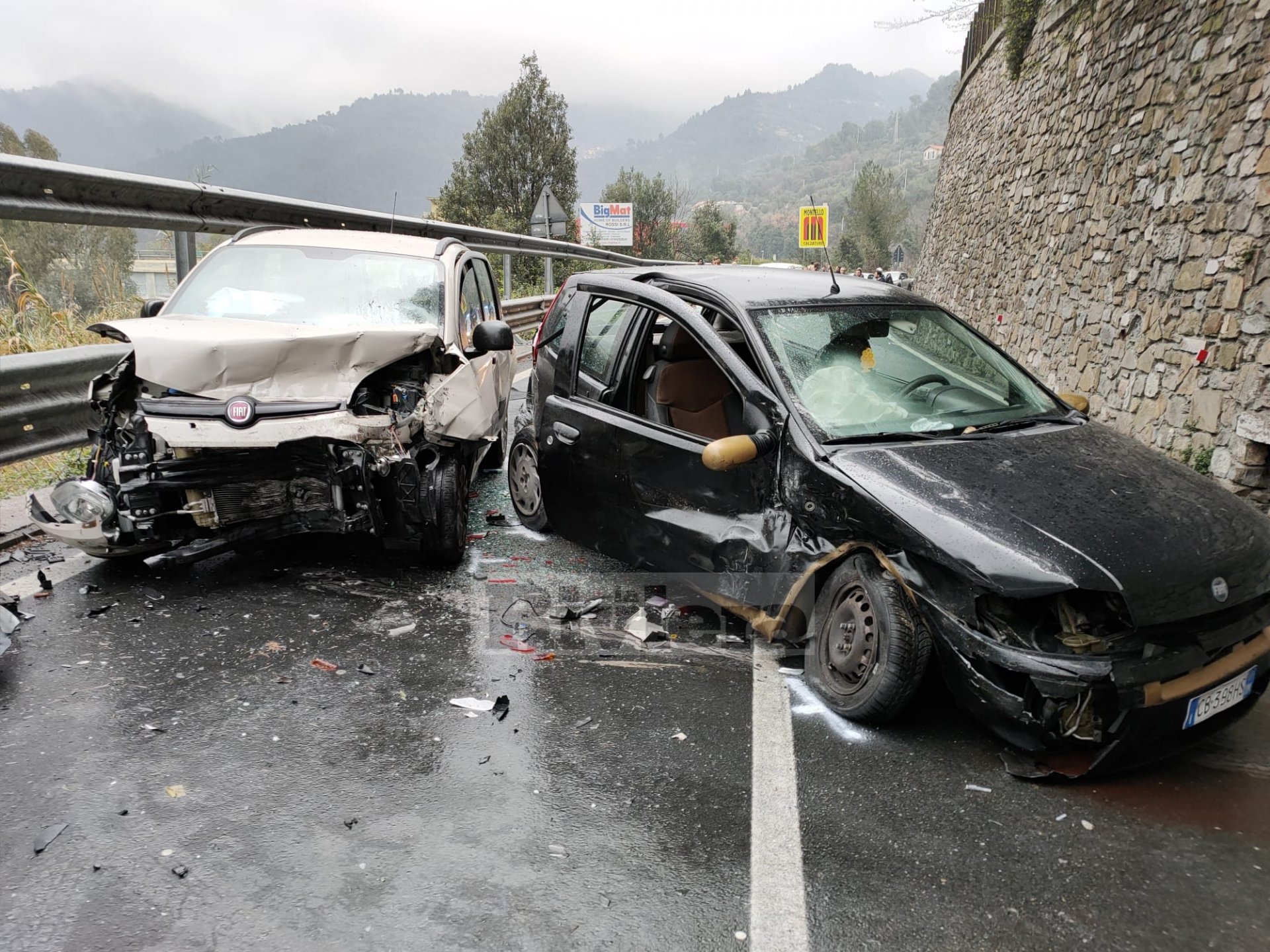 Incidente Ventimiglia Statale 20