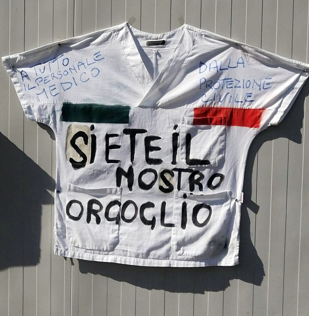 Dolceacqua: il plauso della protezione civile al personale sanitario