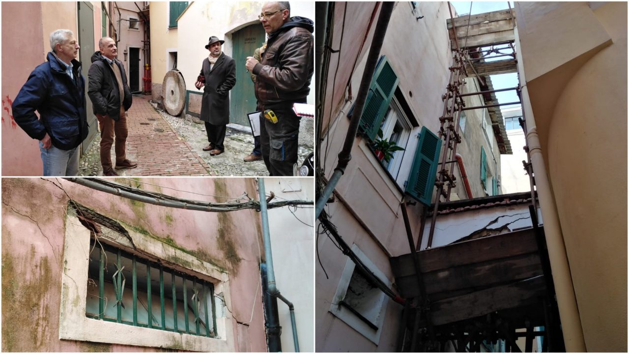 Smottamenti nelle case della Pigna, nuovo incontro con gli amministratori