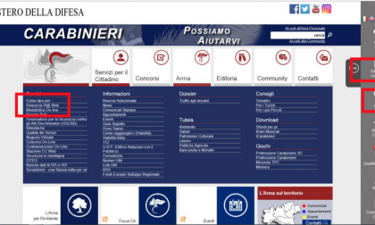 #IoRestoaCasa, denunce online sul sito dei carabinieri