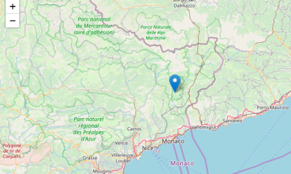 Lieve scossa di terremoto in Francia vicino alla val Roya