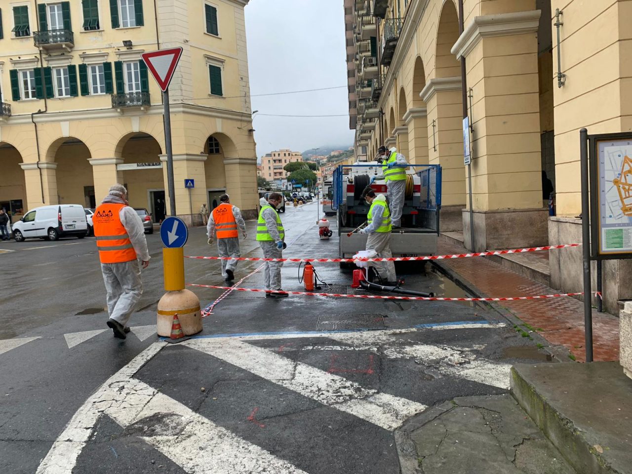 La ditta Ars in prima linea per la sanificazione di strade e scuole