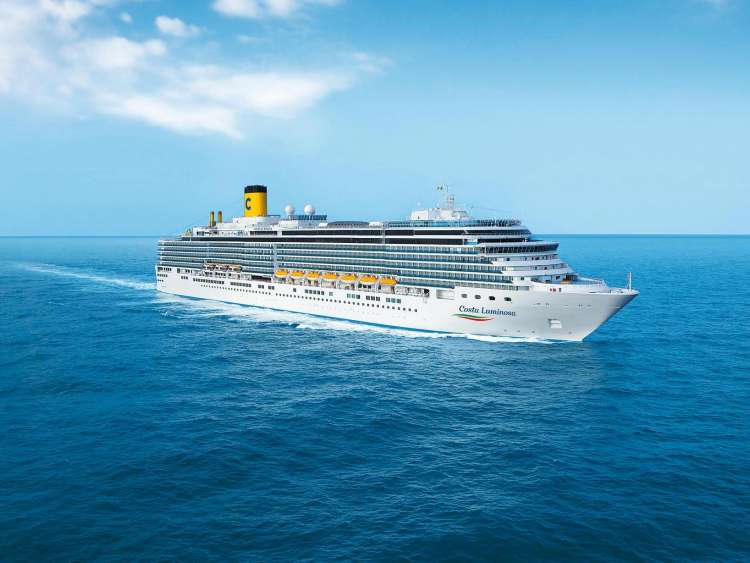 Costa Luminosa: solo marinai a bordo da questa sera