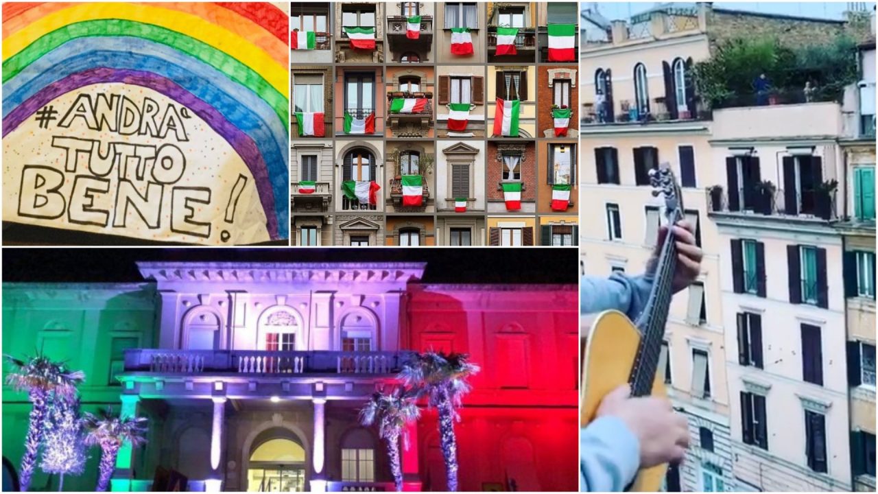L’Italia sul balcone contro la paura. Due i flash mob previsti oggi