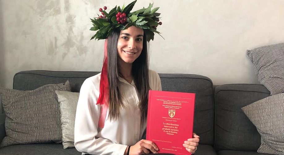 Laurea via Skype per l’ex Miss Cinema Liguria Alessia Lupi