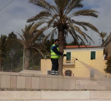 Igiene Urbana, prosegue la sanificazione a Ventimiglia e frazioni
