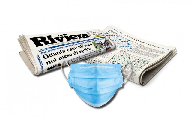 Non avete ancora acquistato La Riviera in edicola? Approfittatene in allegato trovate una mascherina!