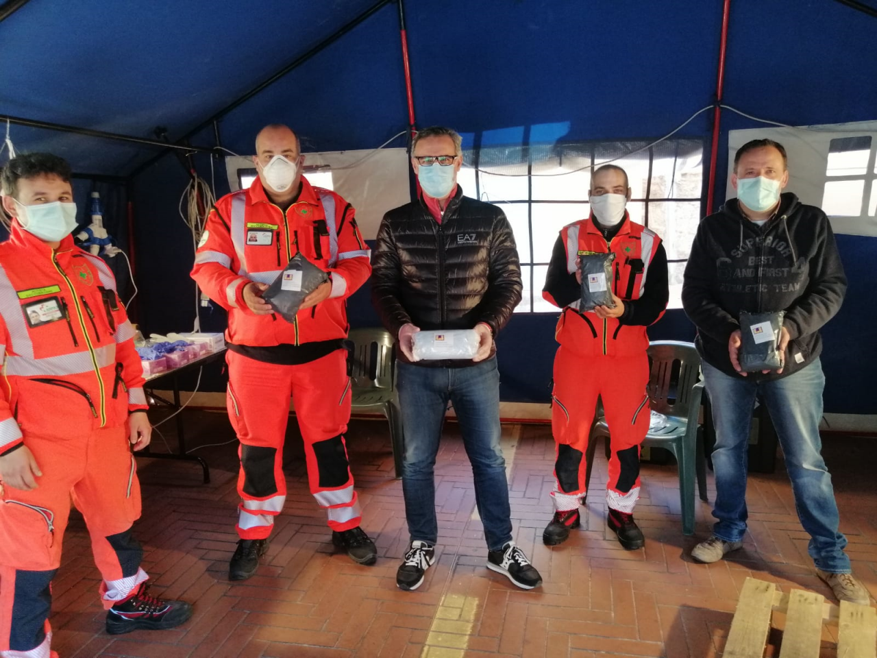 La Fondazione Livio Casartelli dona 200 mascherine alla Croce Verde di Ventimiglia