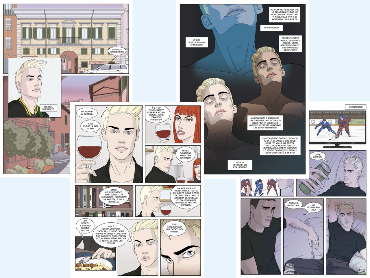 Ossessione e bellezza nella nuova graphic novel della sanremese Christina Olindo