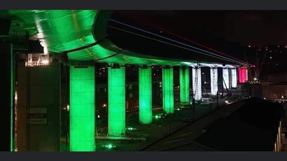 Genova ha di nuovo il suo ponte, riuniti i due versanti della città