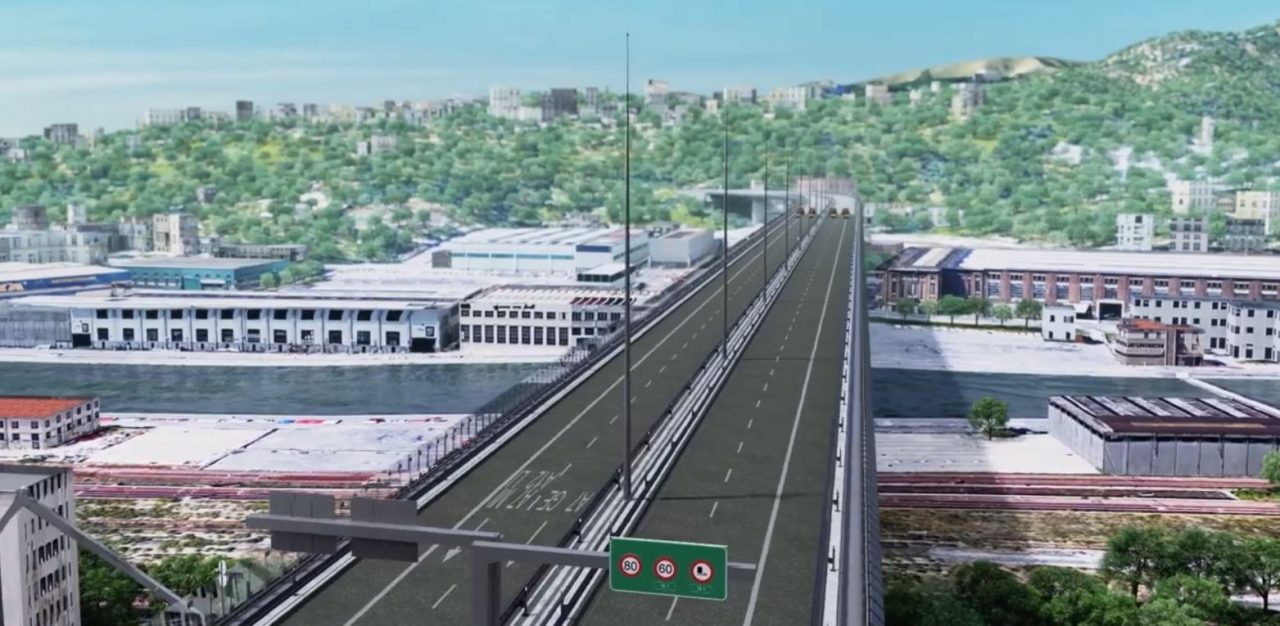 Nuovo ponte di Genova: ecco come sarà, tutte le fasi in un video 3D