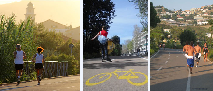 Riapre la pista ciclabile di Sanremo: l’ordinanza del sindaco per corsa, bicicletta e passeggiate